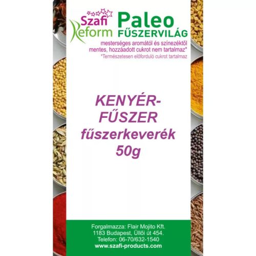 Szafi Kenyérfűszer 50g