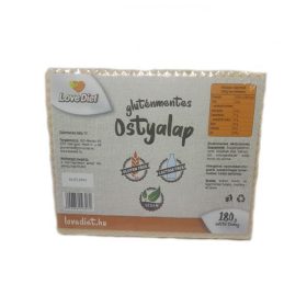 LoveDiet gluténmentes Ostyalap 180g
